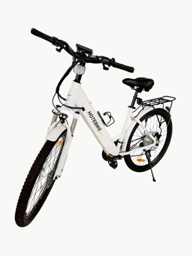 Bicicleta Eléctrica A5AH28 Blanco - NewWalk