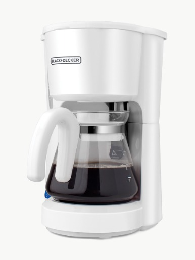 Cafetera Black + Decker  CM0701W / Blanco