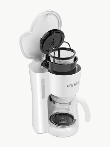 Cafetera Black + Decker  CM0701W / Blanco