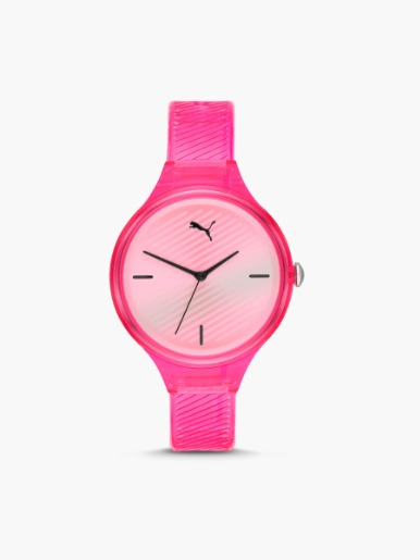 Reloj Puma Contour Casual Correa Goma | Rosado