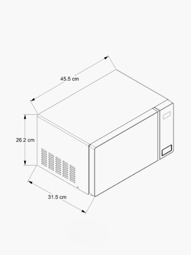 Microondas Whirlpool WM1807B / 20 Lts