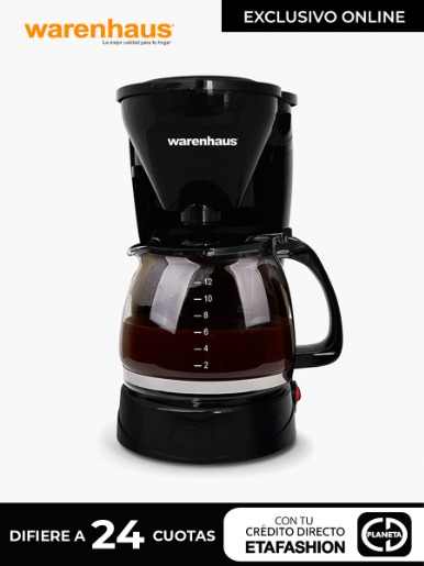 Cafetera Warenhaus 800 W/  12 Tazas