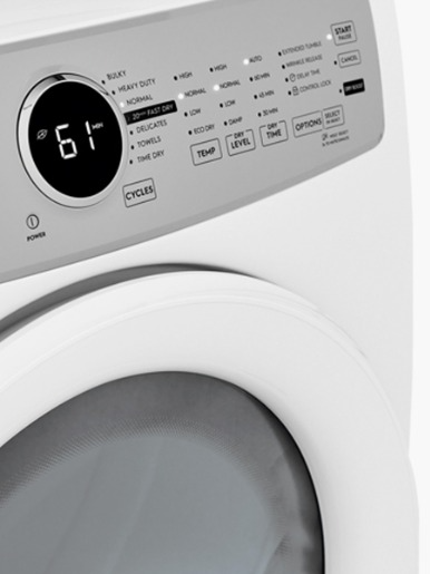 Secadora Carga Frontal Electrolux New Lux Care Gas 22Kg - Blanco