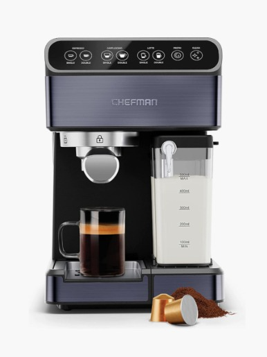 Máquina de Expreso - Capuchino - Late Chefman 6 en 1