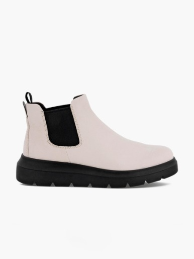 ECCO - Bota Chelsea Nouvelle / Blanco