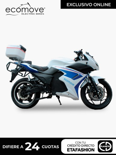 Moto Eléctrica Napol 4000W Ecomove / Blanco