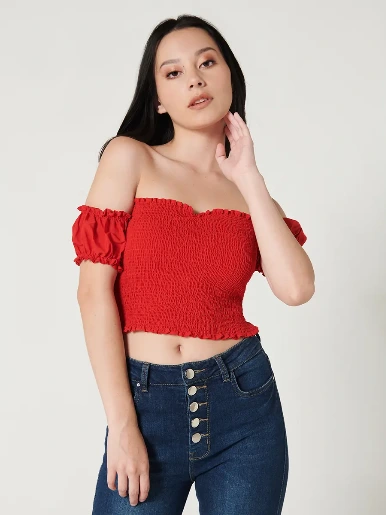 Blusa Off Shoulder - Taxi