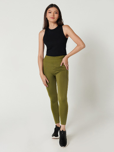 TSX - Legging largo seamless con bolsillos