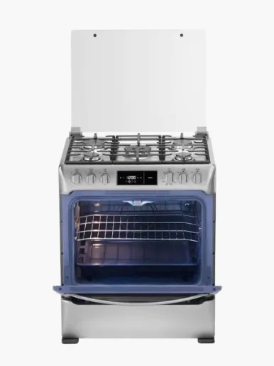 Combo Indurama Refrigeradora  Top Mount RI-480 + Cocina Roma 30" Gratis Aspiradora AI - 3N1 y Cilindro de Gas