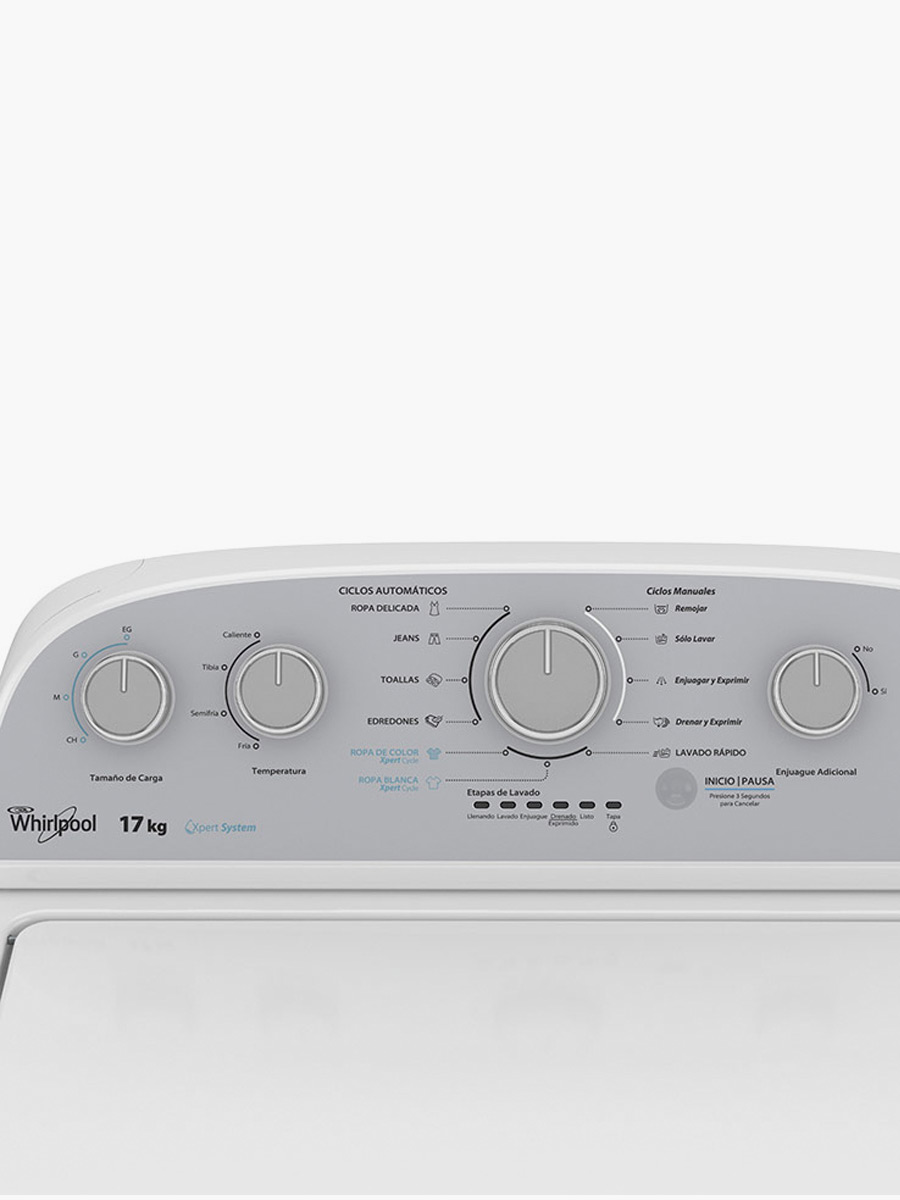 Lavadora Whirlpool 7MWTW1700EM / 17 kg