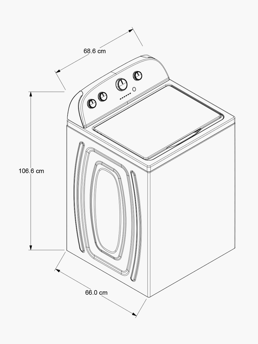 Lavadora Whirlpool 7MWTW1700EM / 17 kg
