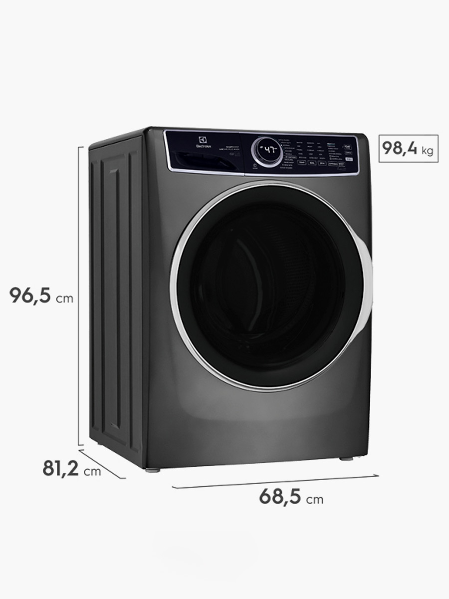 Lavadora Carga Frontal Electrolux New Lux Care ELFW7637AT 22Kg | Titanium