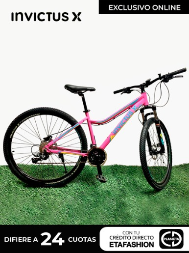 Bicicleta Invictus Aro 29 Mtb / Rosado