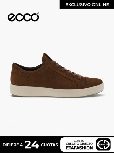 ECCO - Zapato Casual Soft 7 / Café