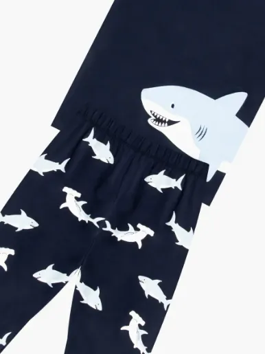 Pijama Shark Camiseta + Pantalón - Preescolar