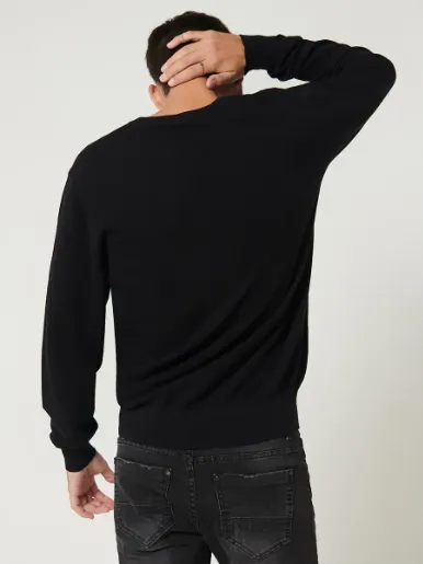 Sweater cuello en V - Etabasic