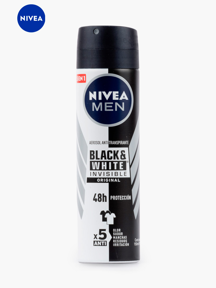 Desodorante Deo Power Invisible Black & White - Nivea