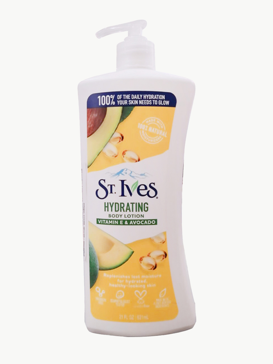 Crema corporal Daily Hydrating vitamina E y aguacate - St. Ives
