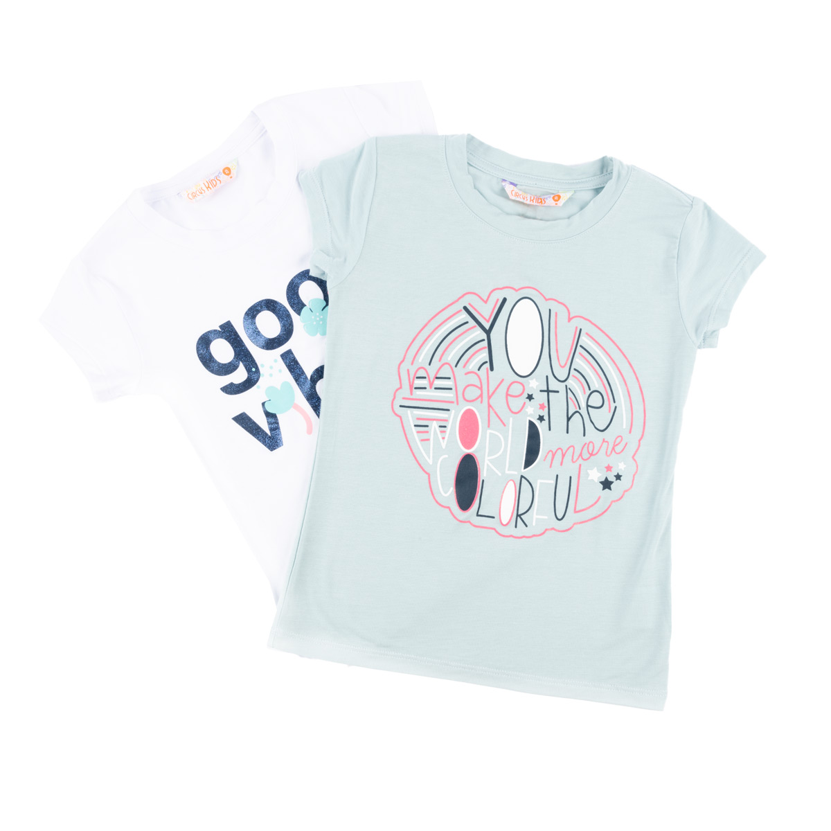 Duo camiseta colorful