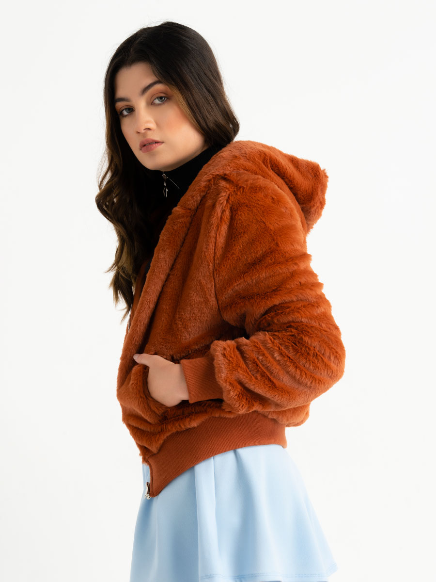Chaqueta Afelpada
