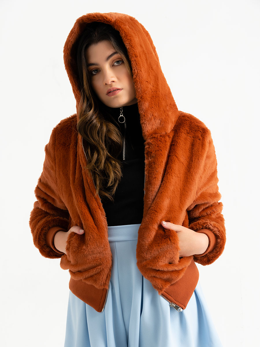Chaqueta Afelpada