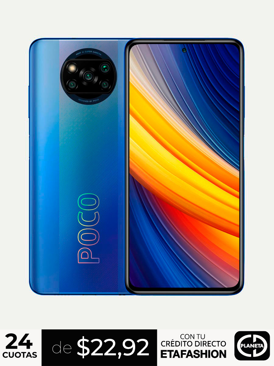 Celular Xiaomi Poco X3 PRO 256 GB Azul