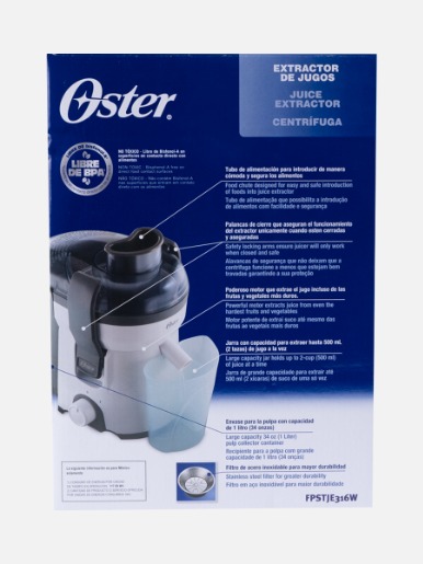 Extractor de jugos - Oster