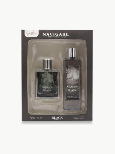 Navigare - Set Navigare Black + Shampoo 3 en 1