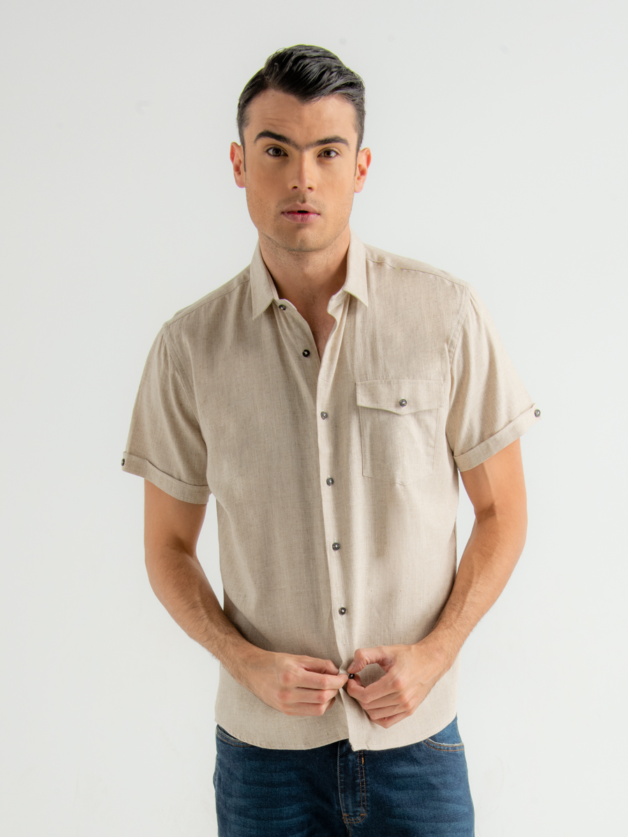 Camisa con Bolsillo