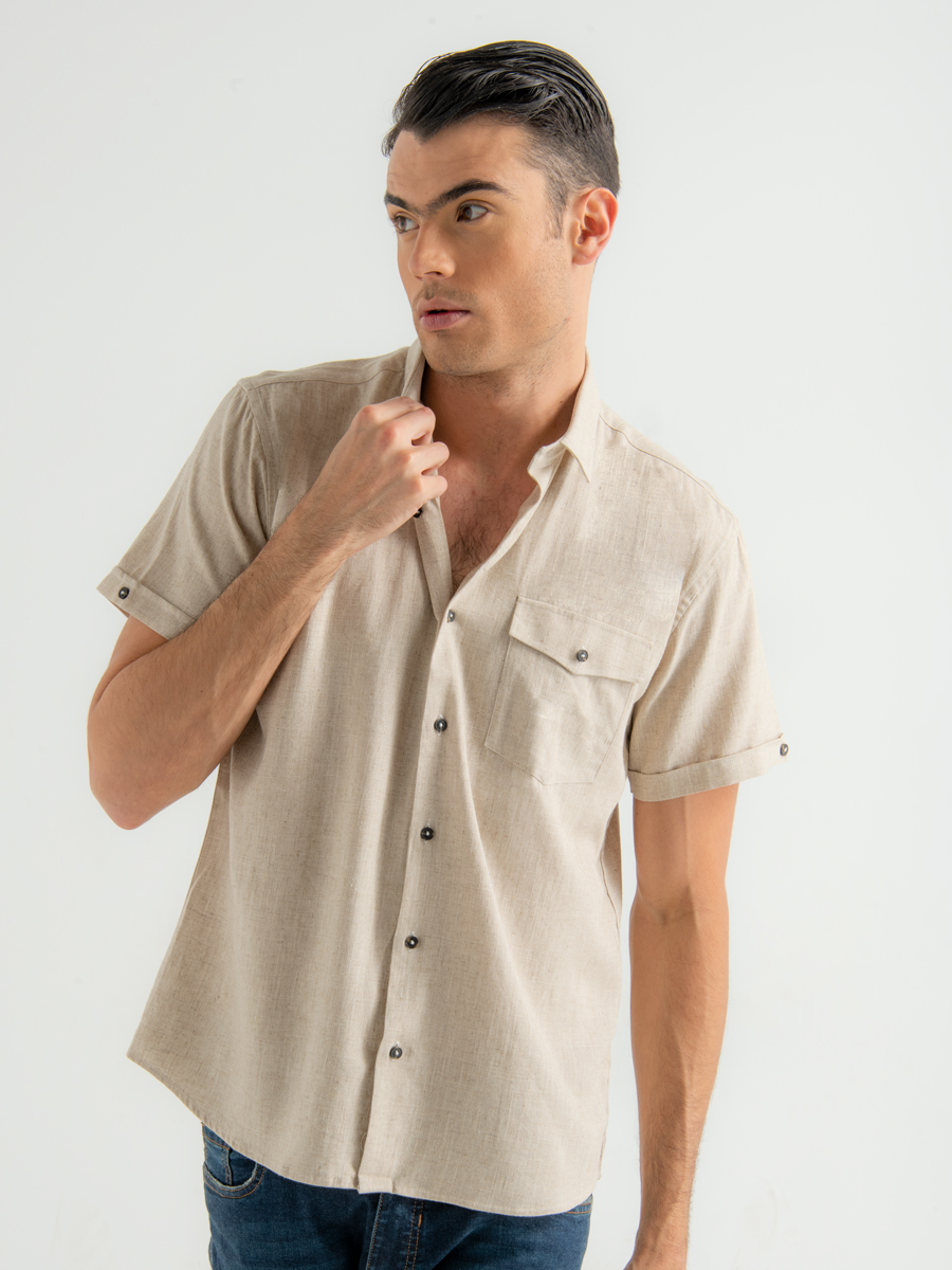 Camisa con Bolsillo