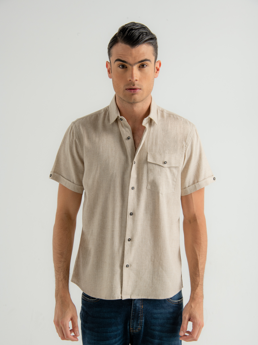 Camisa con Bolsillo