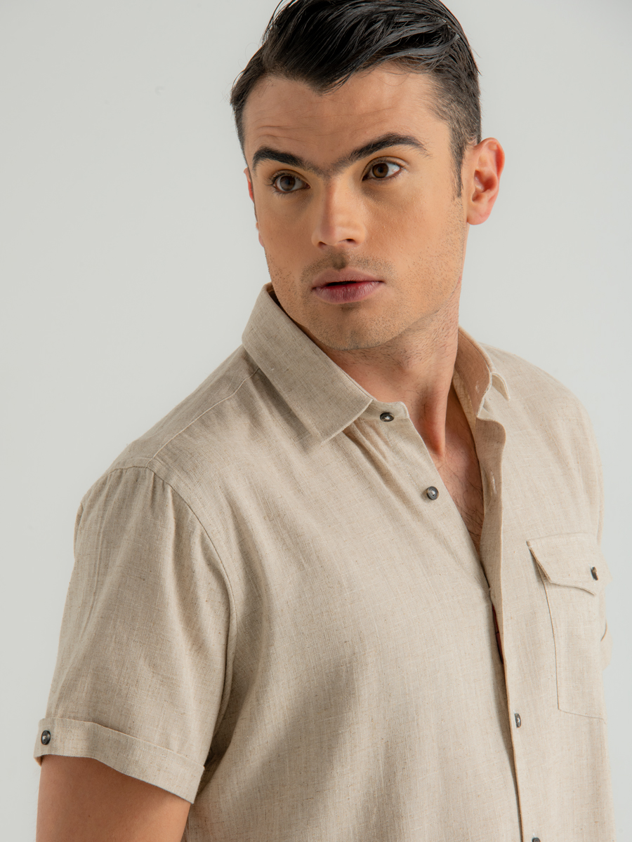 Camisa con Bolsillo