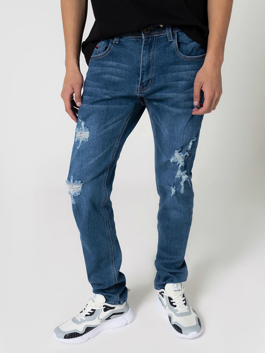 Jean con desgaste - Just Jeans
