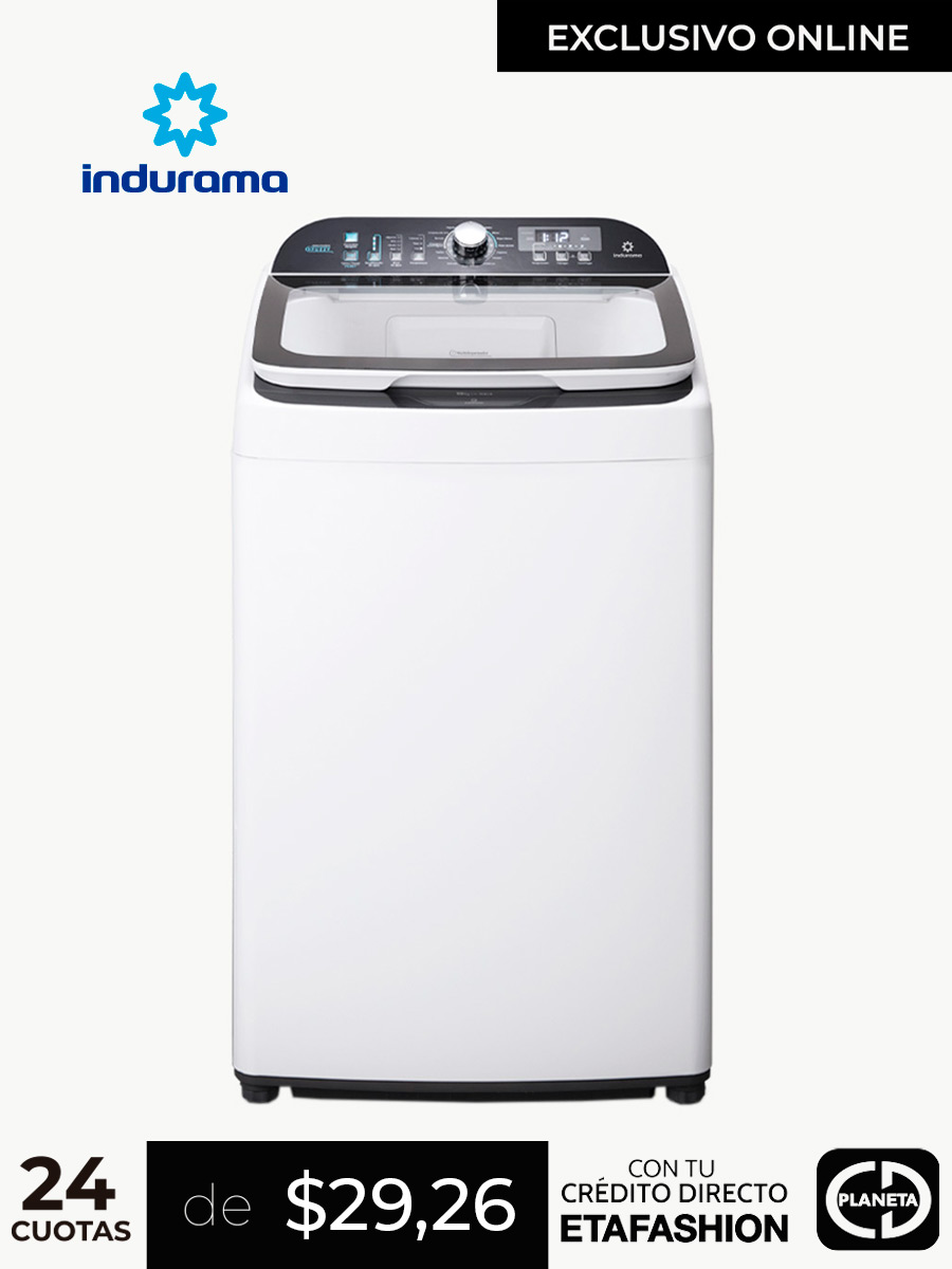 Lavadora Automática LRI-19BLA - Indurama