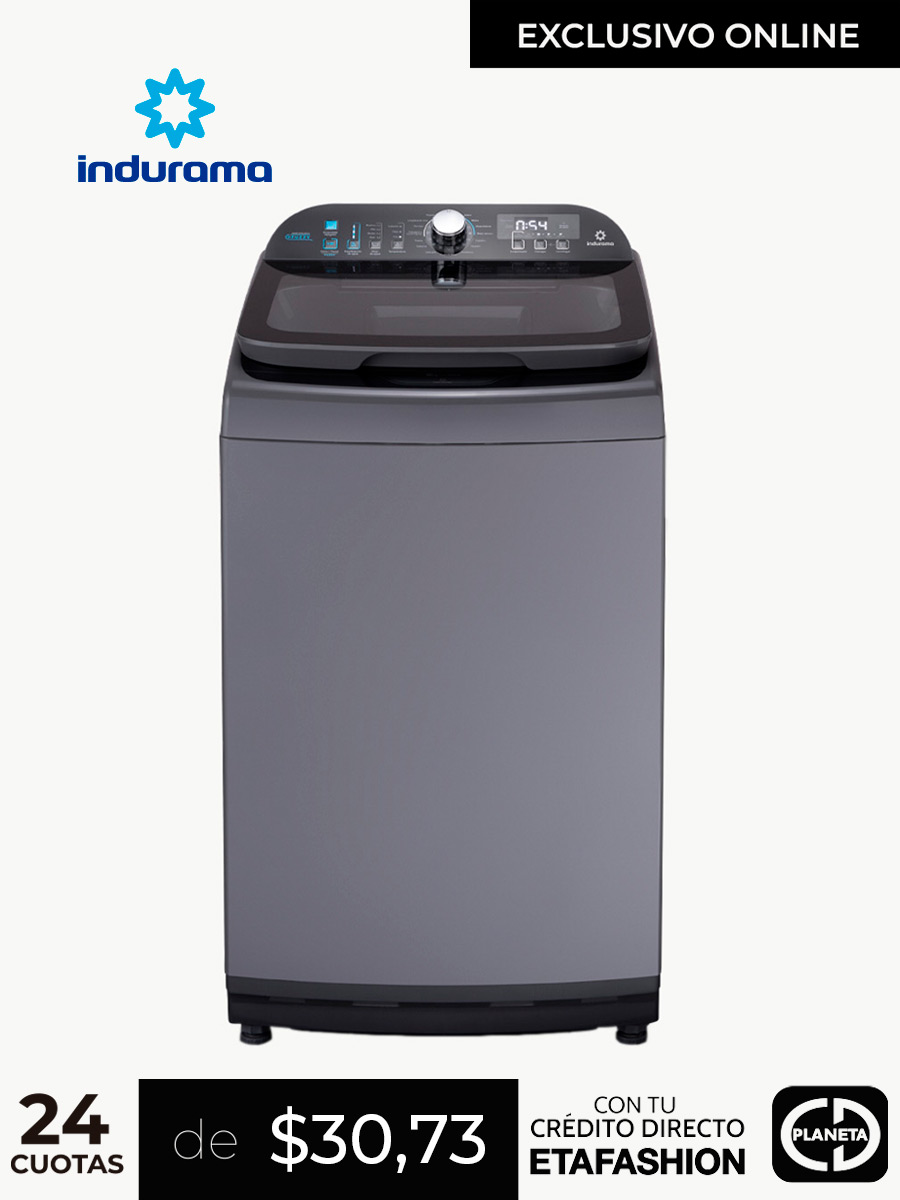 Lavadora Automática LRI-19DGR - Indurama
