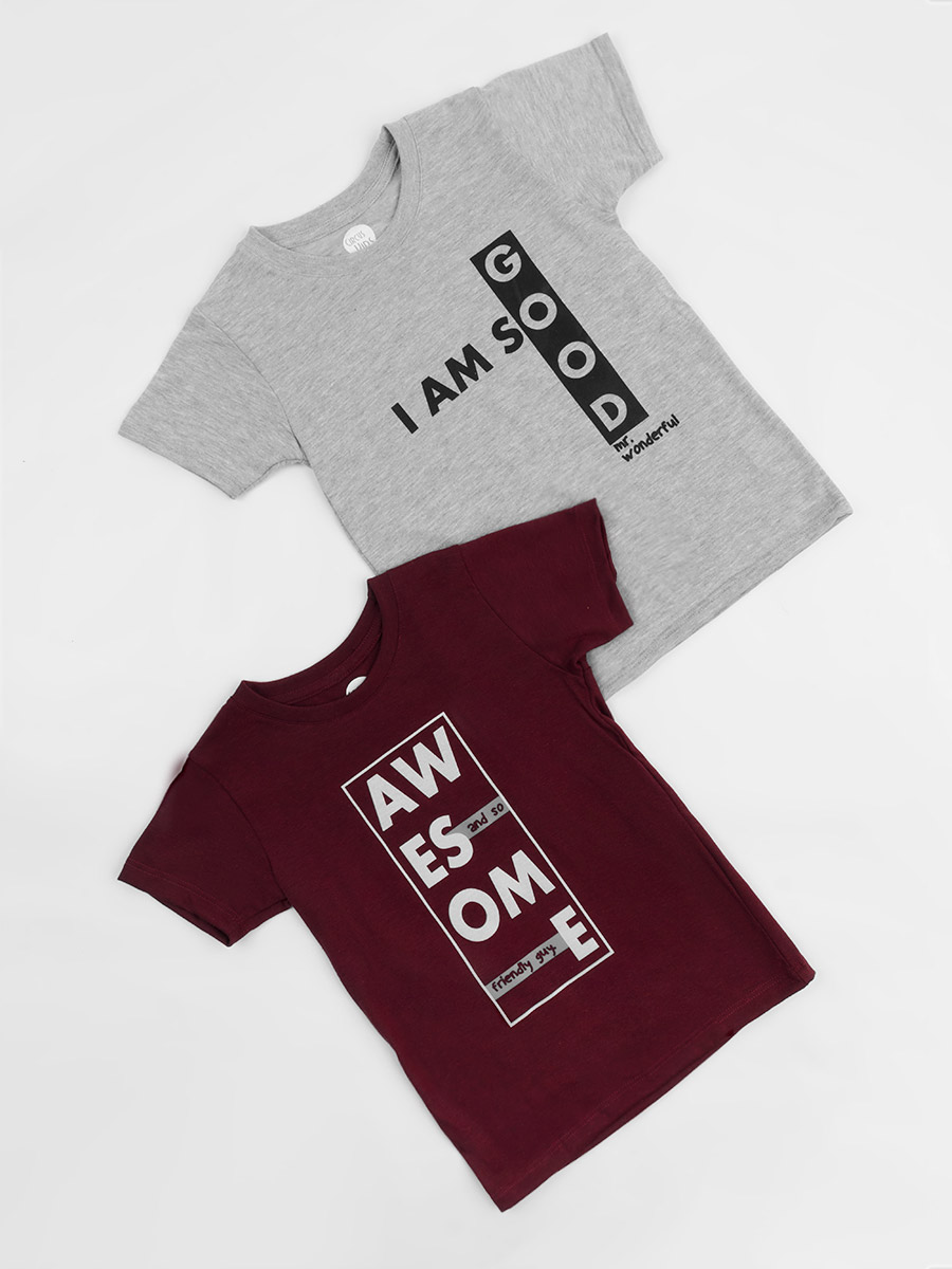 Camisetas Pack X2 Awesome