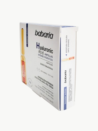 Babaria - Ampollas Hidratación Intensiva con Ácido Hialurónico
