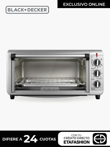 Horno Tostador Black & <em class="search-results-highlight">Decker</em> BD-TO3260XSBD