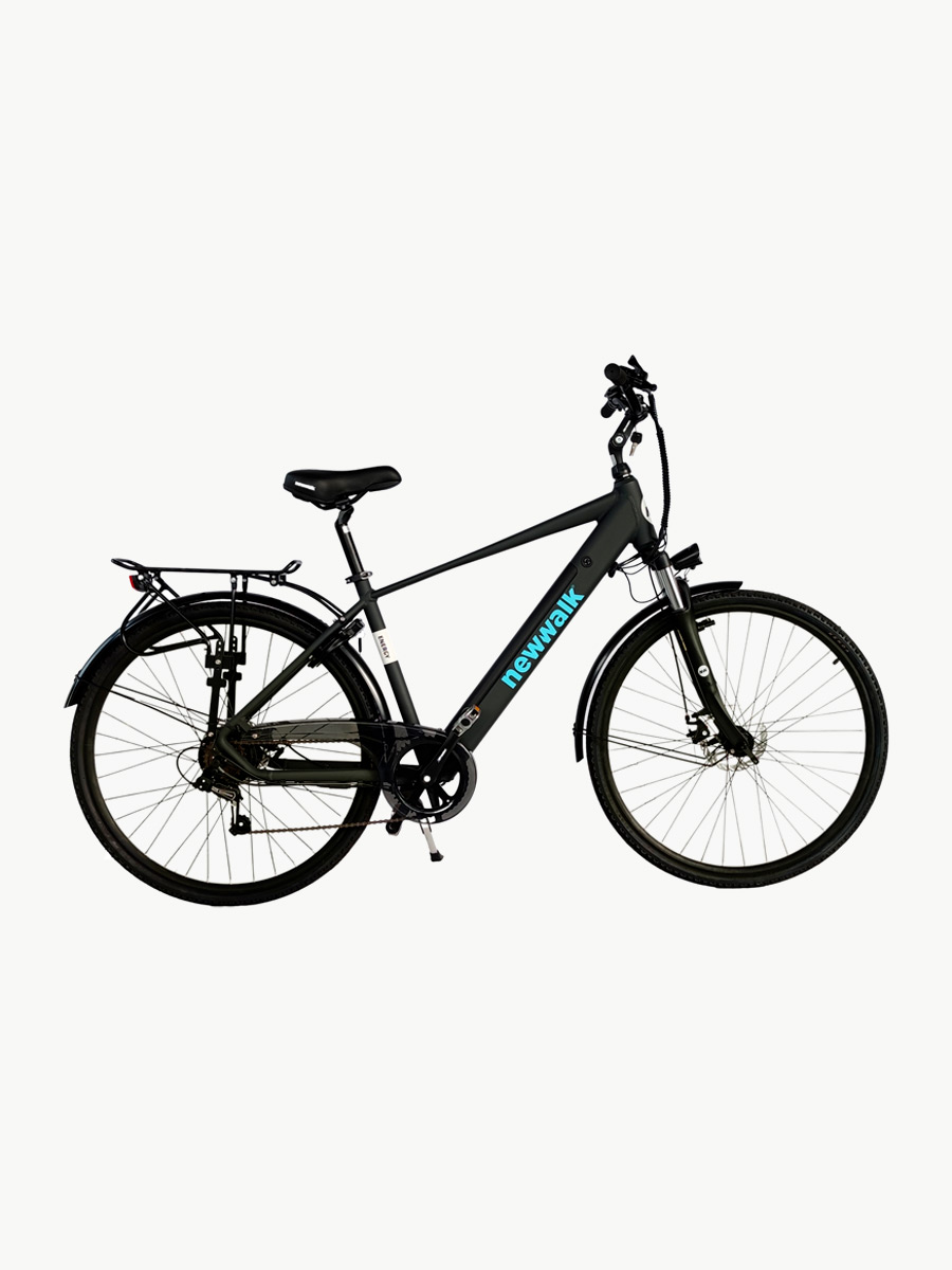 Bicicleta Eléctrica City Bike I Negro - NewWalk