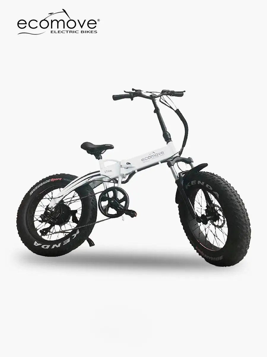 Bicicleta Eléctrica <em class="search-results-highlight">Ecomove</em> Strik 4 - 20" 250W / Blanco
