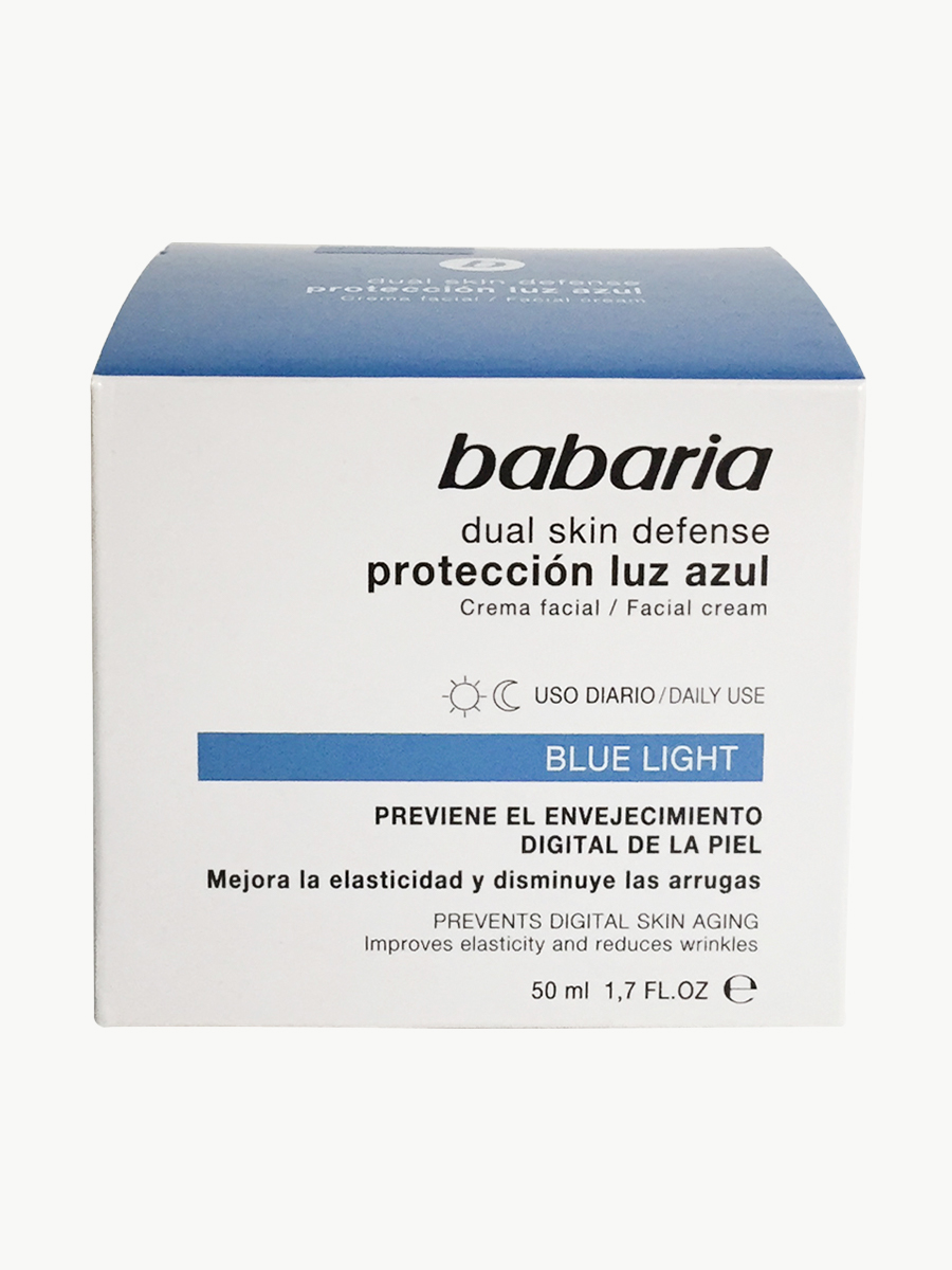 Crema Facial Protección Luz Azul - Babaria