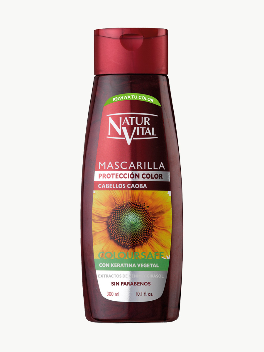 Mascarilla Coloursafe Caoba - NaturVital