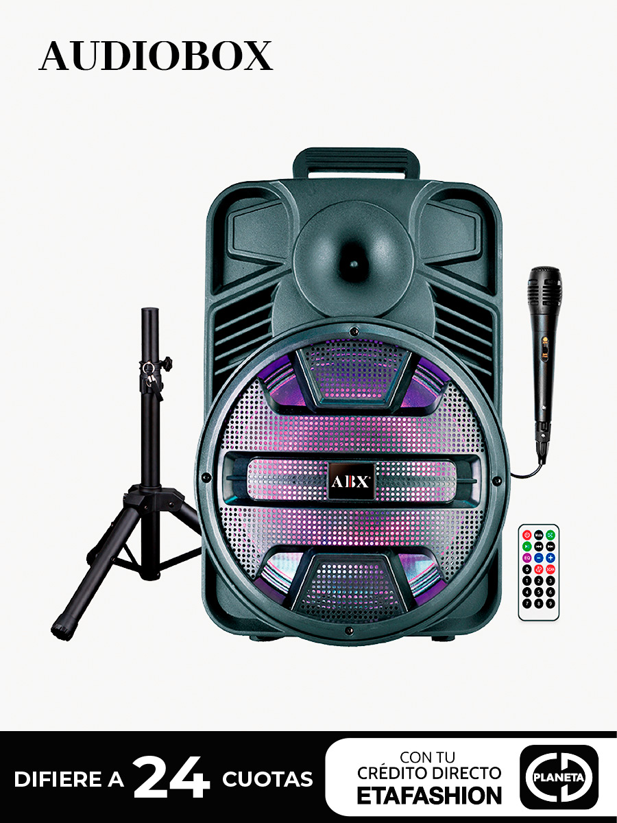 Parlante Audiobox 12" ABX-121S 3000W