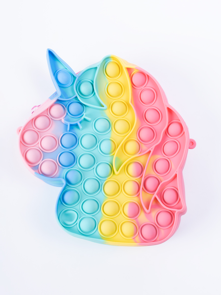 Monedero Burbujas Unicornio