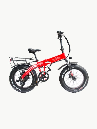 Bicicleta Eléctrica Ecomove Strik  20" 250W / Rojo