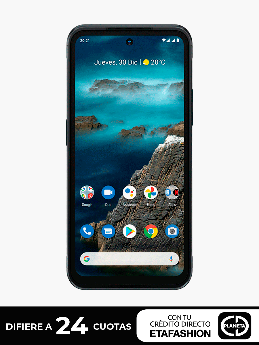 Celular XR20 Negro Gorilla Invictus 128 Gb - Nokia