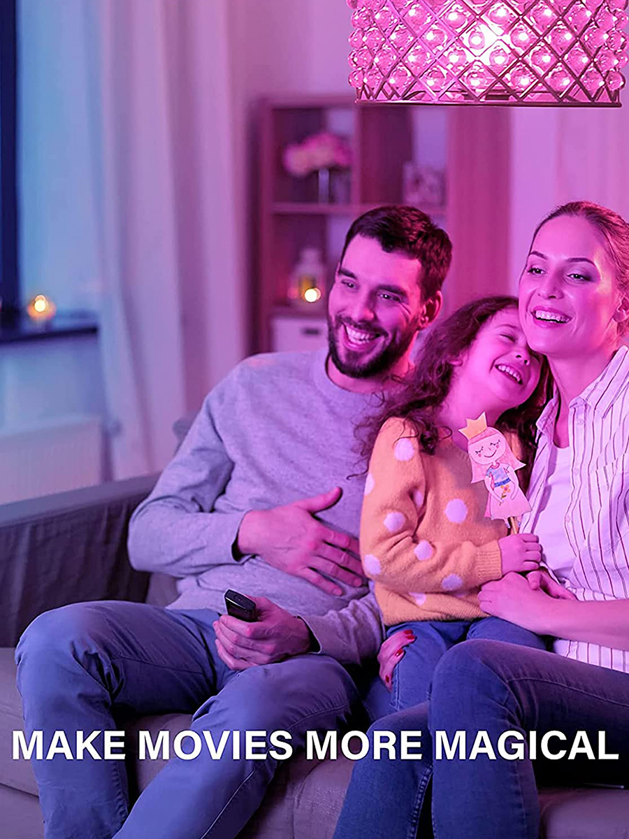 Combo Alexa Echo Dot 4T Generación con Reloj Blanco - Glacial + Foco + Luces - Amazon