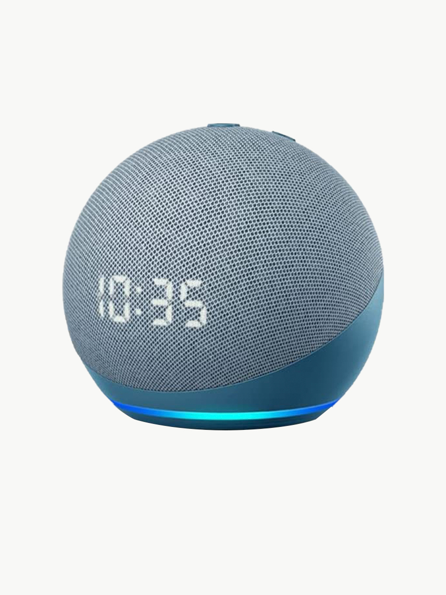 Combo Alexa Echo Sub + Alexa Echo Dot 4ta Generación con Reloj Azul - Amazon