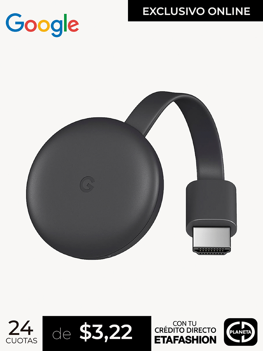 Google Chromecast 3ra Generación Latam