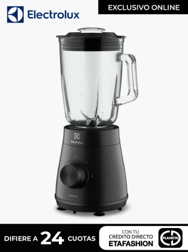 Licuadora Electrolux 2 Velocidades + Pulse Efficient EBS20 500W | Negro